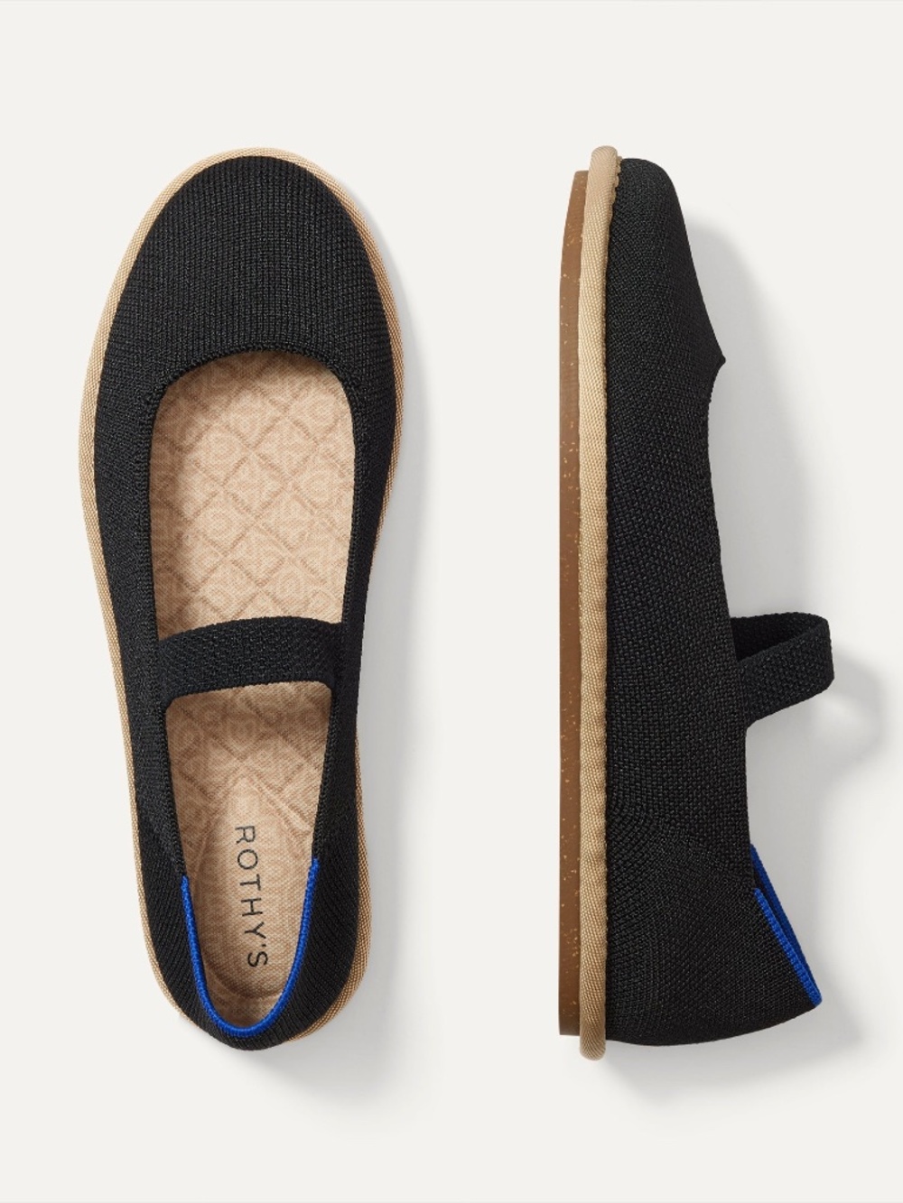 Rothy's The Cruiser Mary Jane - Black Size 6